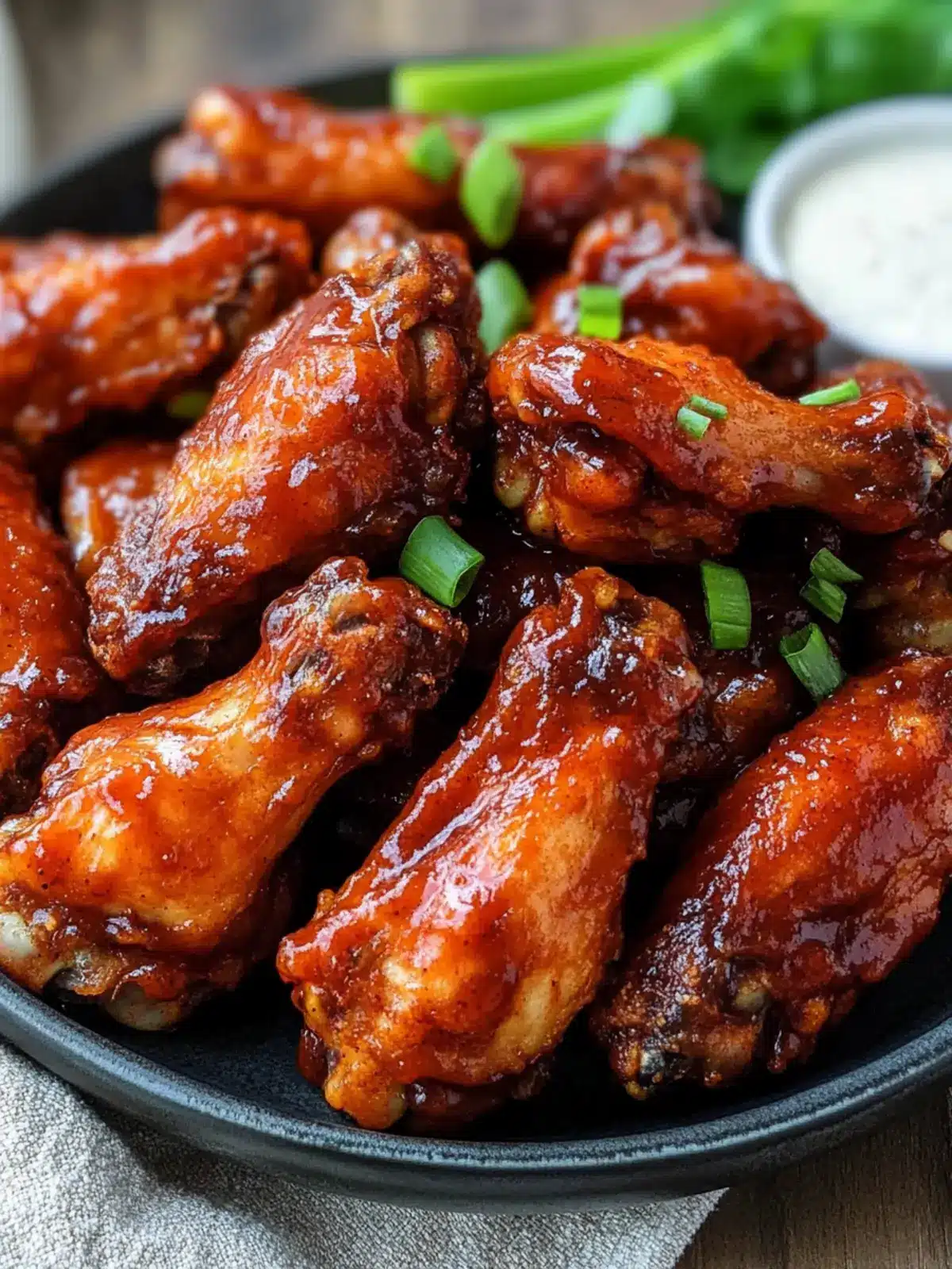 Extra Crunchy Crispy Oven Baked BBQ Chicken Wings Delight 5 Extra Crunchy Crispy Oven Baked BBQ Chicken Wings