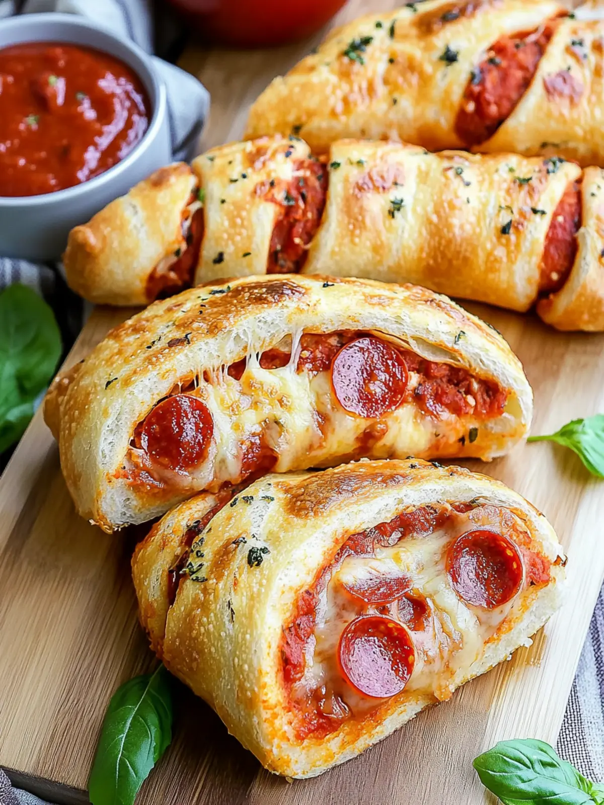 Ultimate Pepperoni Stromboli: Homemade Delight Awaits 2 Pepperoni Stromboli