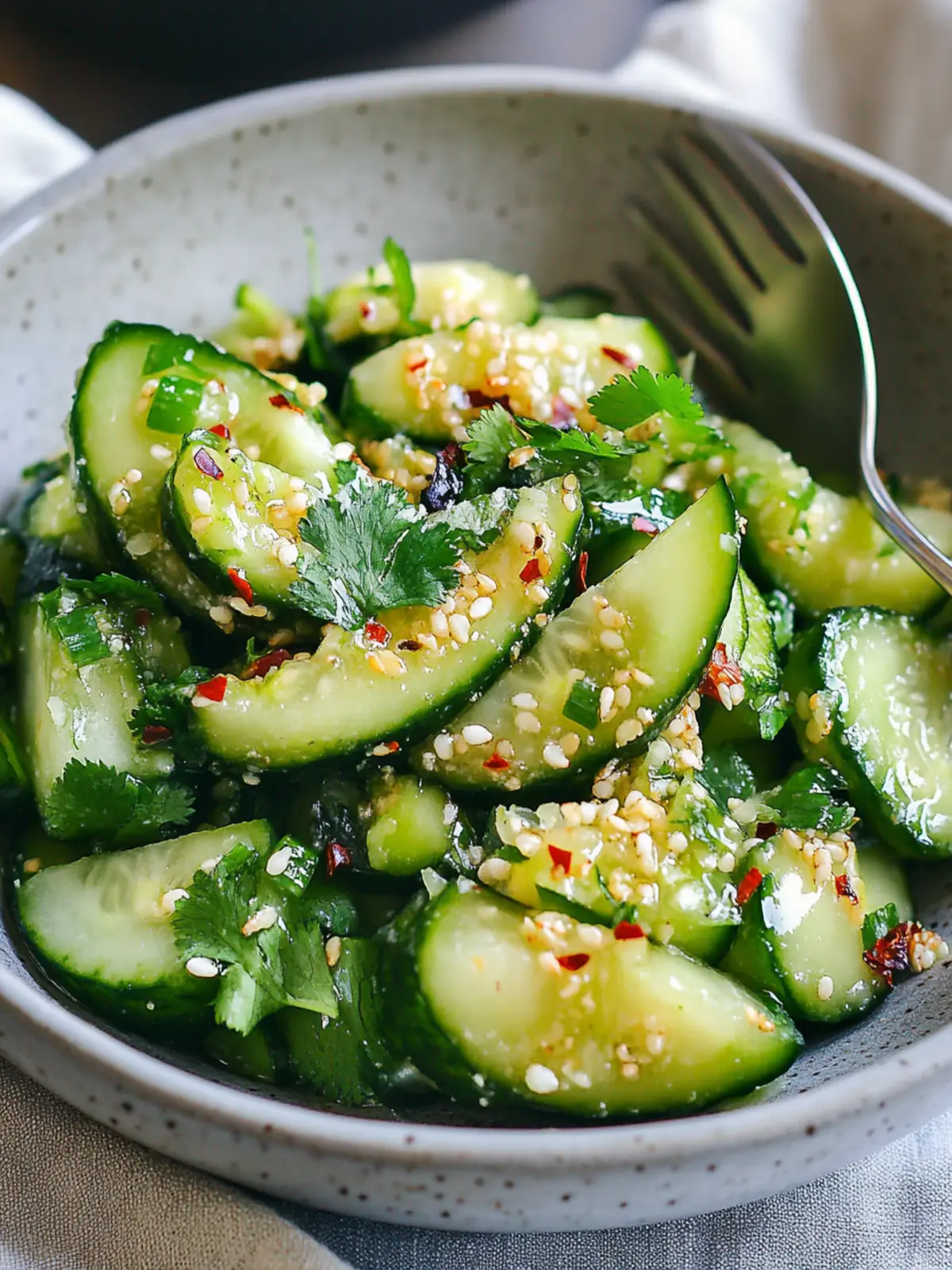 Smashed Asian Cucumber Salad for a Refreshing Summer Twist 4 Smashed Asian Cucumber Salad