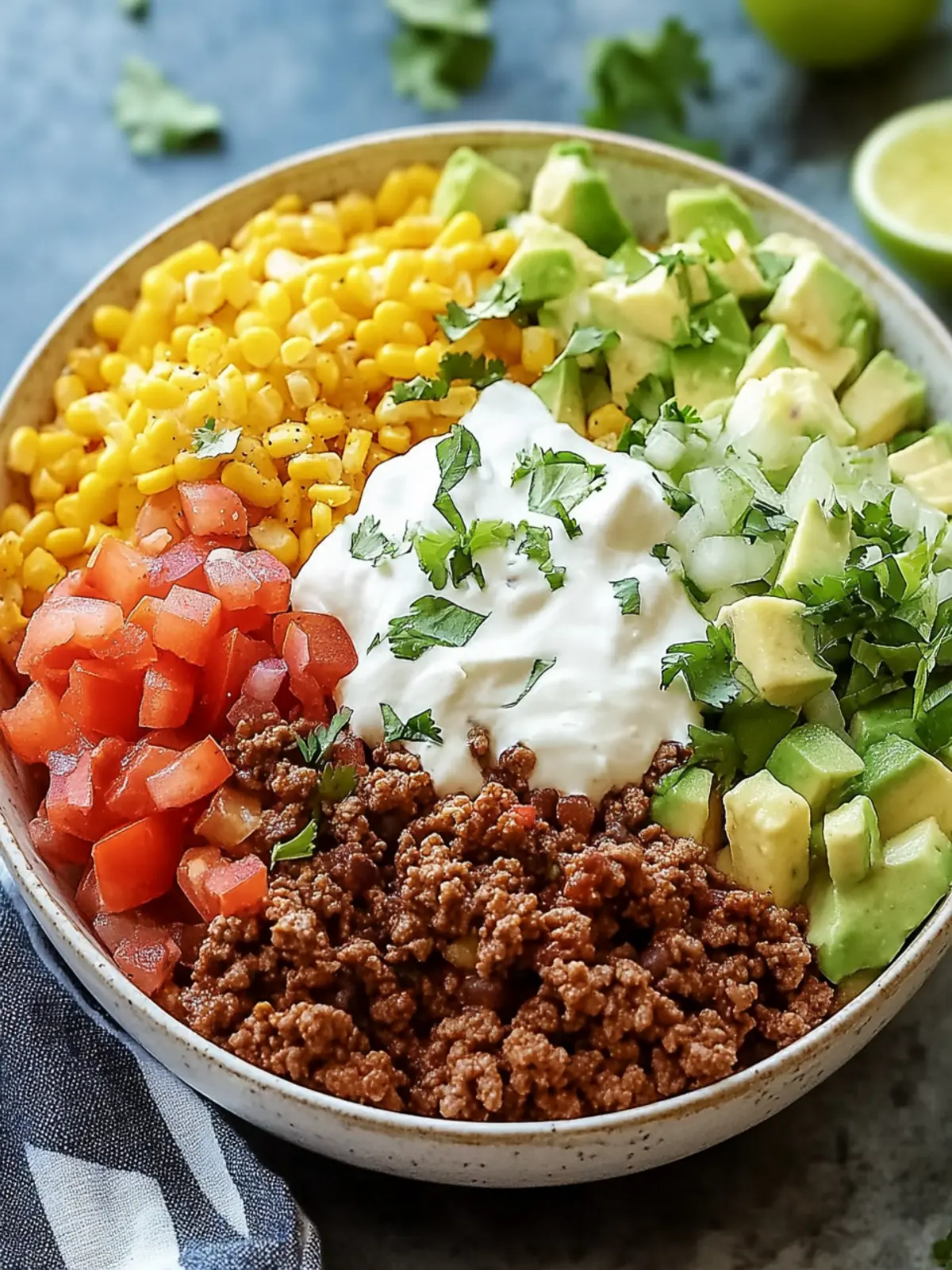 Ground Beef Taco Bowls: Quick Meal Prep for Taco Lovers 5 Ground Beef Taco Bowls