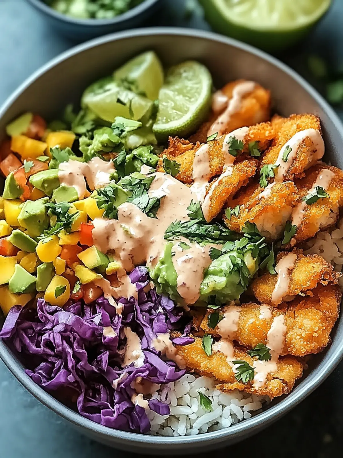 Crispy Fish Taco Bowls: A Flavorful Twist on Taco Night 2 Crispy Fish Taco Bowls: A Flavorful Twist for Taco Night