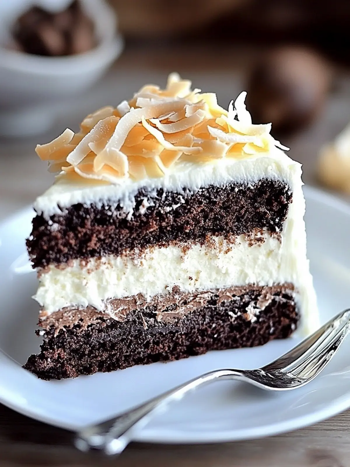 Moist Layered Coconut Chocolate Cake Delight You'll Love 4 Moist Layered Coconut Chocolate Cake Delight