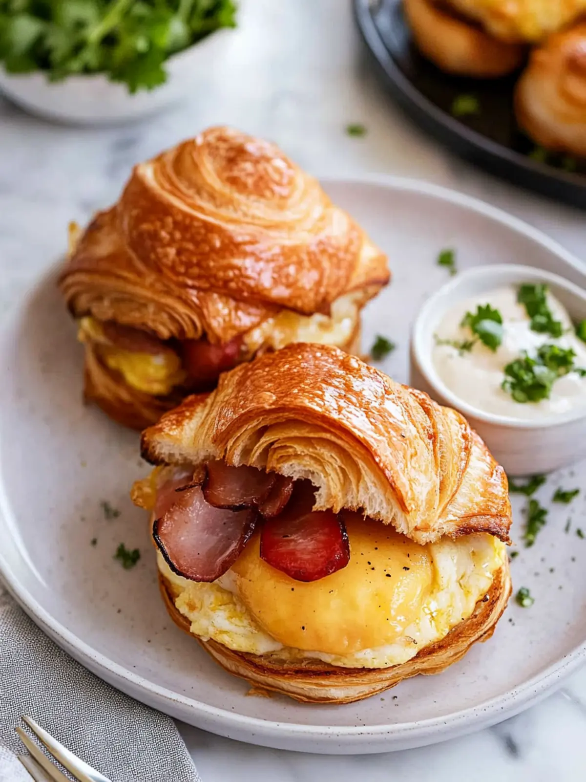 Irresistible Croissant Breakfast Sandwiches You’ll Crave Daily 4 Croissant Breakfast Sandwiches