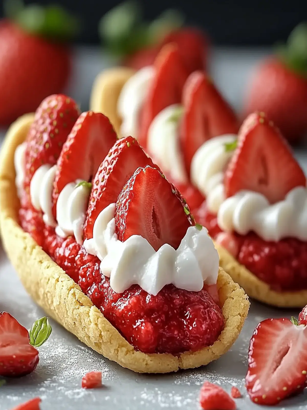 Strawberry Cookie Boats: Your New Favorite Dessert Adventure 5 Strawberry Cookie Boats