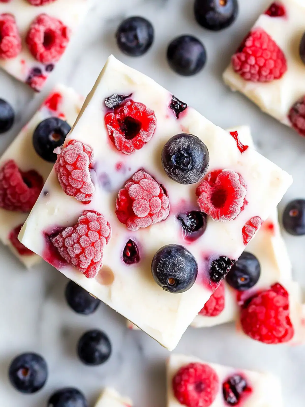 Frozen Yogurt Bark with Berries: A Guilt-Free Chill Treat 5 Frozen Yogurt Bark with Berries