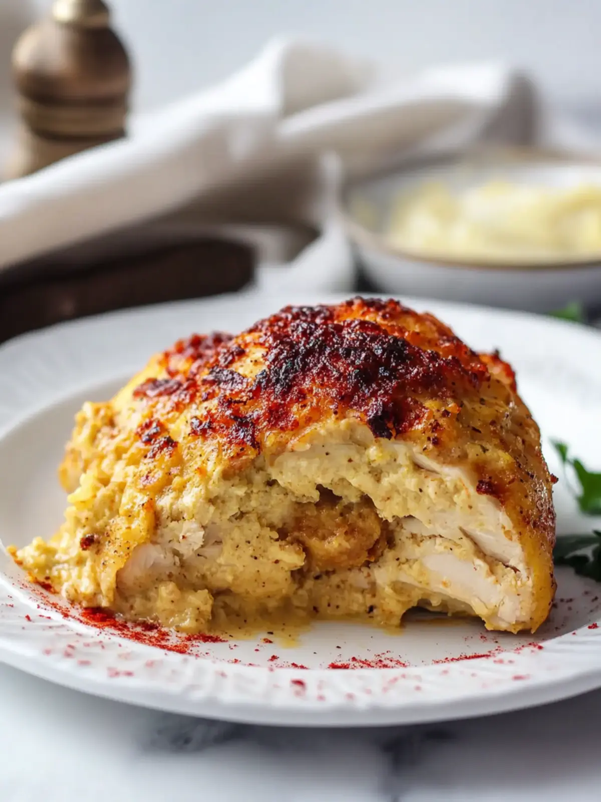 Ruth Chris Stuffed Chicken Recipe - Easy Gourmet for Home 5 Ruth Chris Stuffed Chicken Recipe
