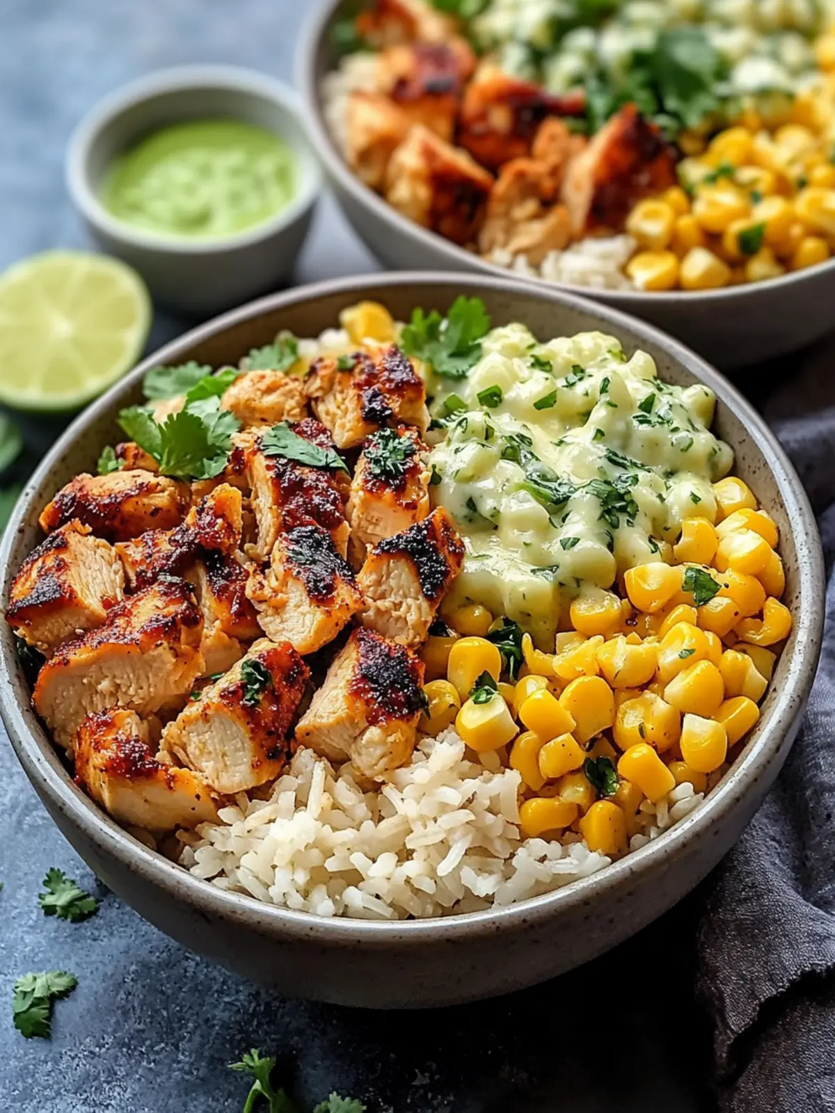 Easy Street Corn Chicken Rice Bowls for a High-Protein Win 3 Easy Street Corn Chicken Rice Bowls for a High-Protein Win