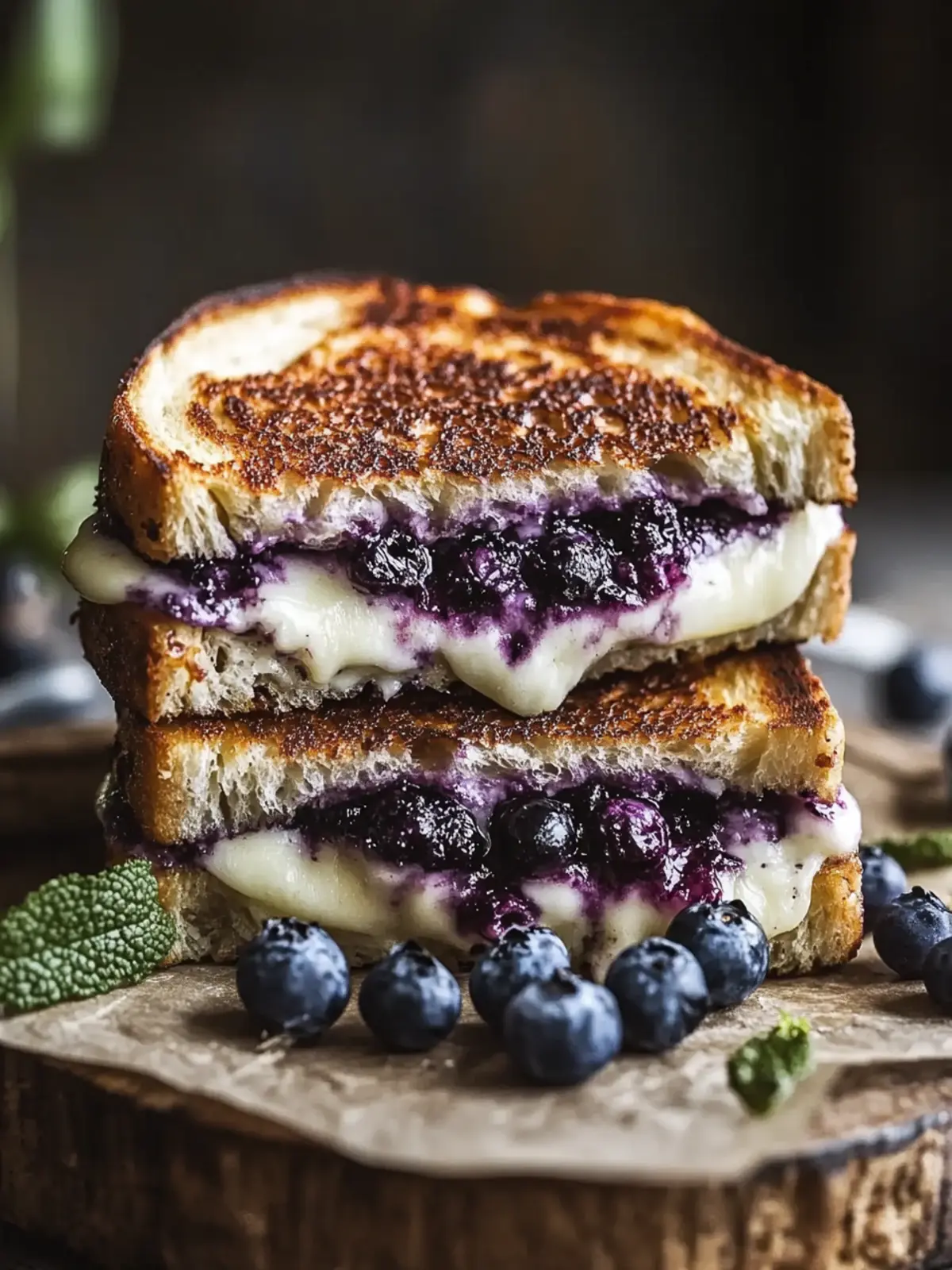 Irresistible Blueberry Grilled Cheese for a Gourmet Twist 4 Blueberry Grilled Cheese