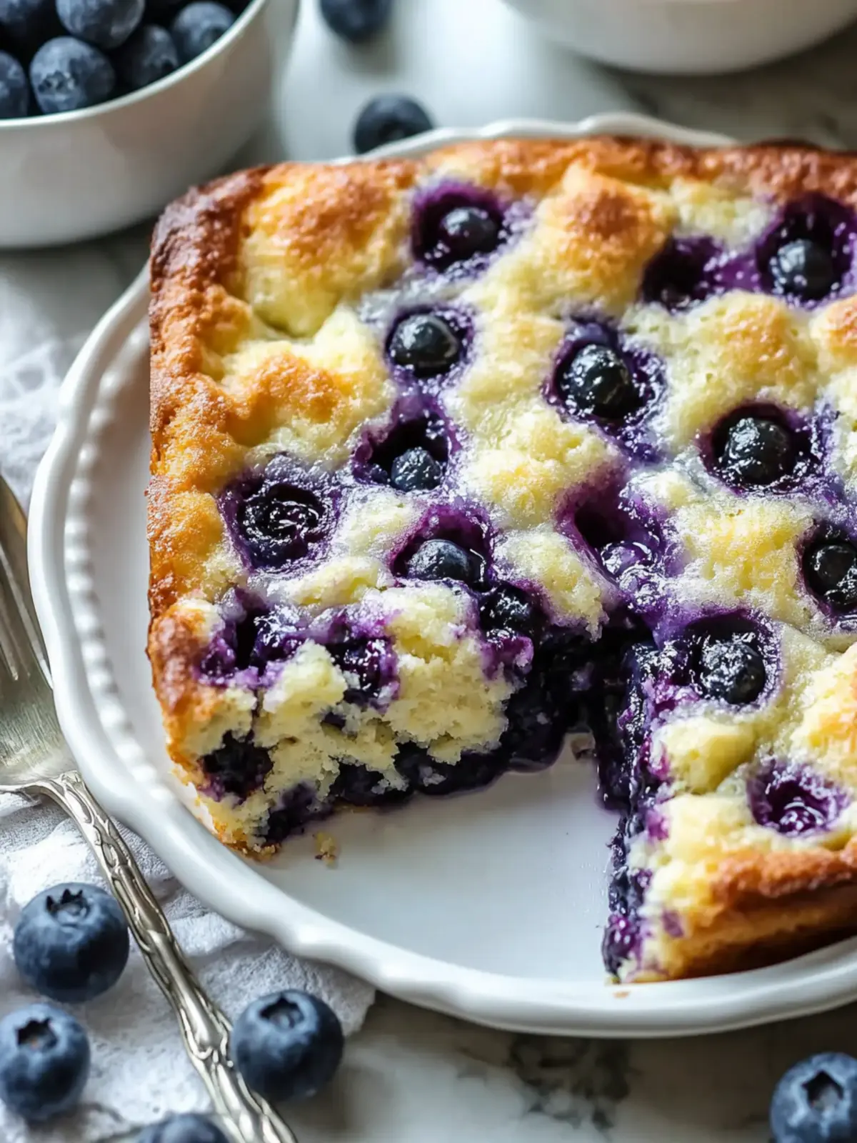 Protein-Packed Easy Blueberry Cottage Cheese Breakfast Bake 4 Easy Blueberry Cottage Cheese Breakfast Bake