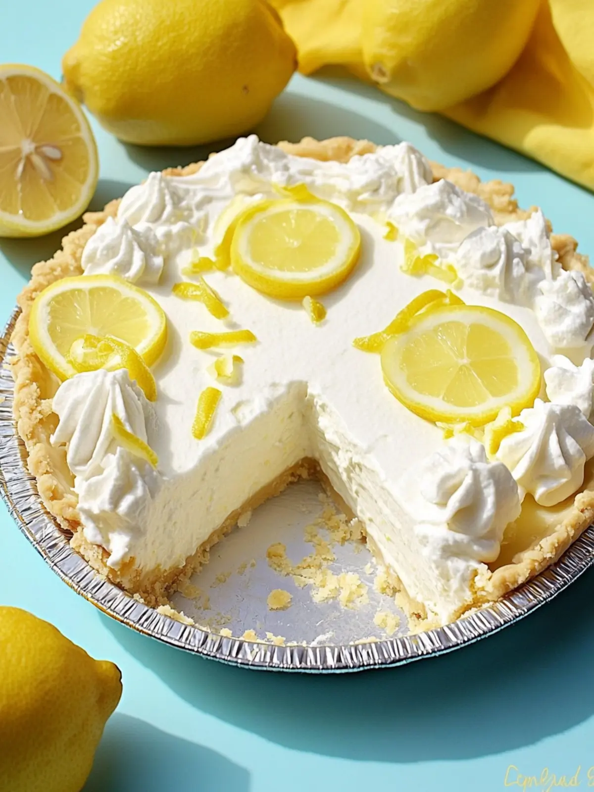Frozen Lemonade Pie: A Refreshing Slice of Summer Joy 5 Frozen Lemonade Pie