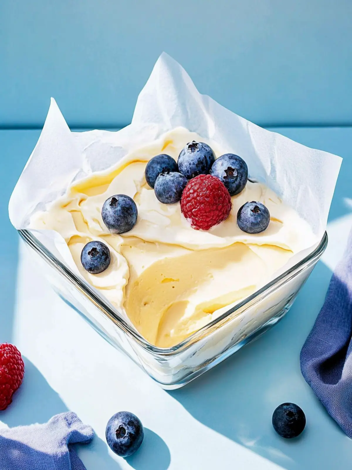 Delicious Baked Yogurt Slices with Berry Bliss 3 Baked Yogurt