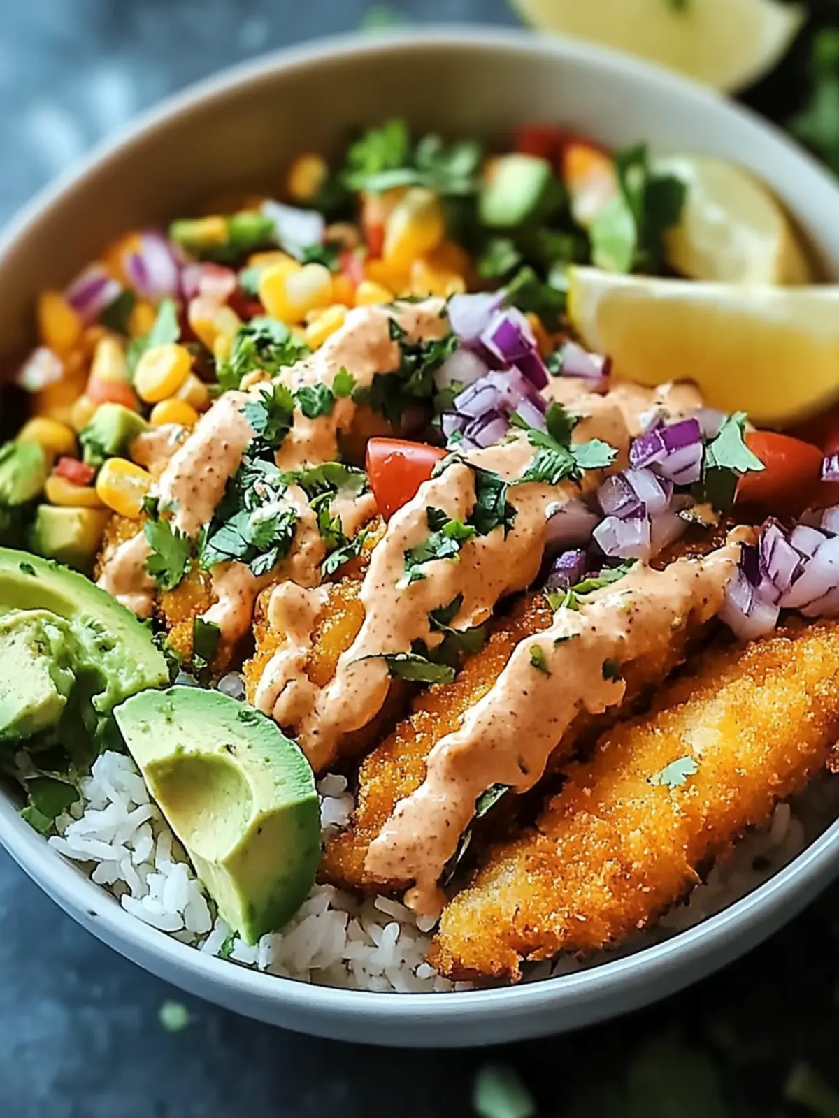 Crispy Fish Taco Bowls: A Flavorful Twist on Taco Night 4 Crispy Fish Taco Bowls: A Flavorful Twist for Taco Night