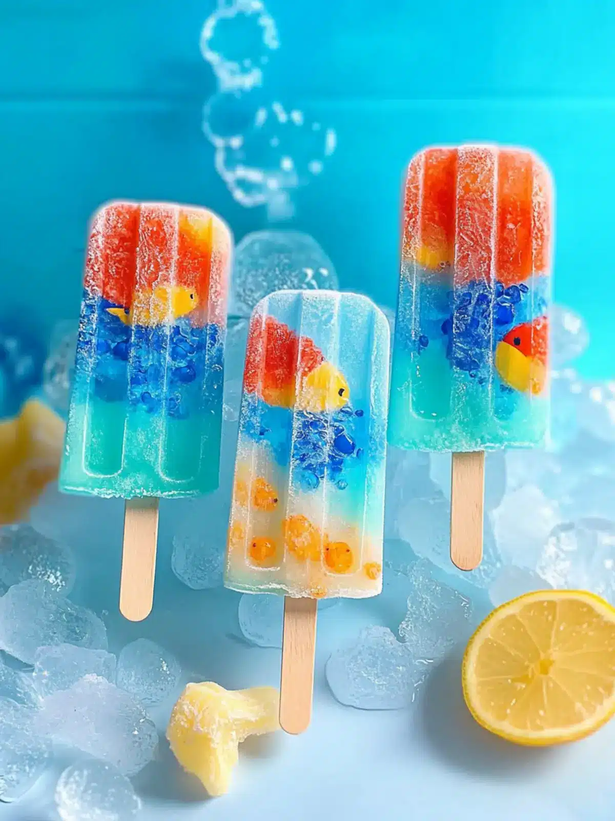 Edible Aquarium Popsicles – Make Waves with This Fun Summer Treat 4 Edible Aquarium Popsicles – A Splashy Summer Treat for Kids!