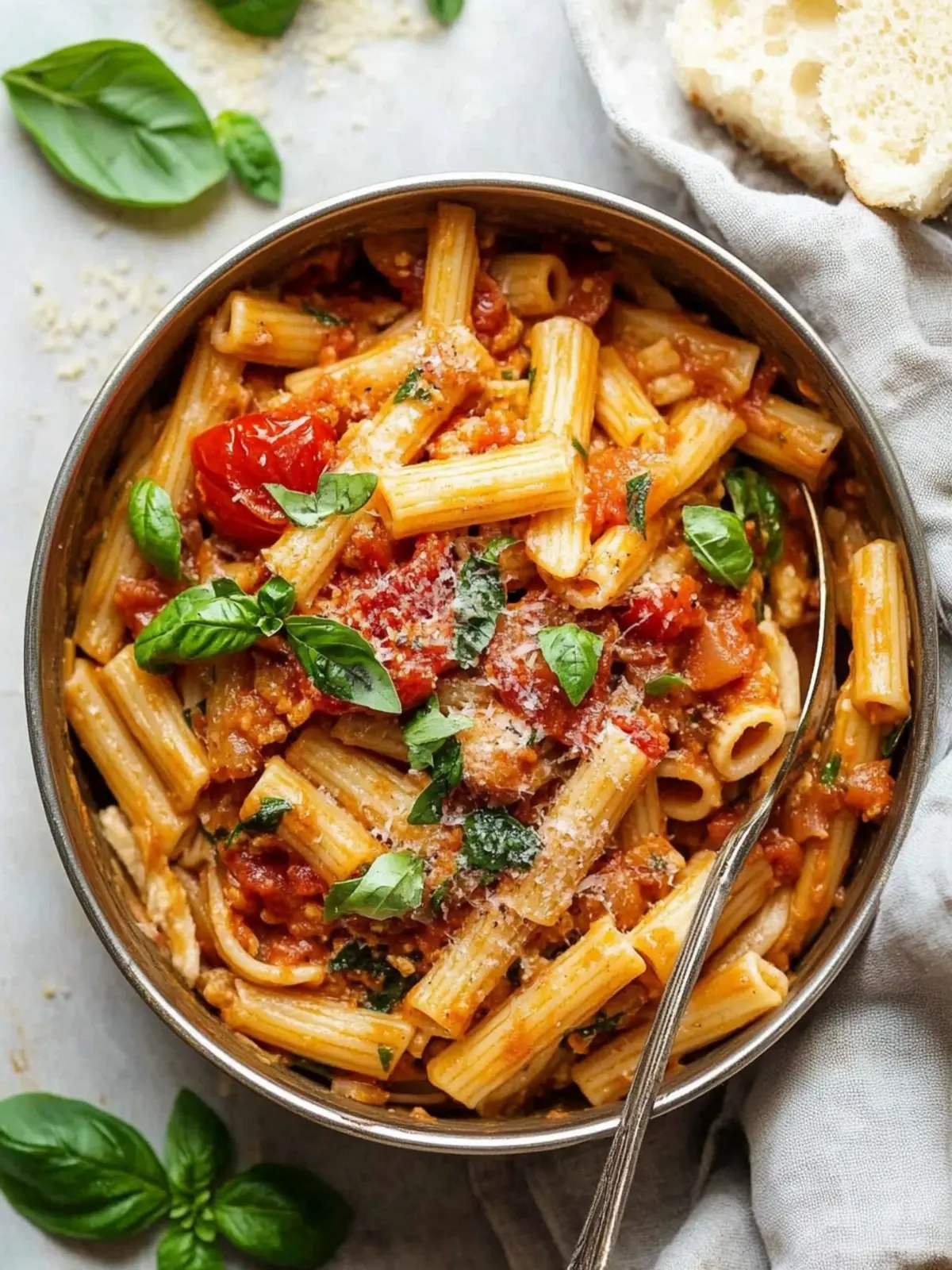 Savory 3-Ingredient One Pot Pasta Ready in 45 Minutes 2 3-Ingredient One Pot Pasta