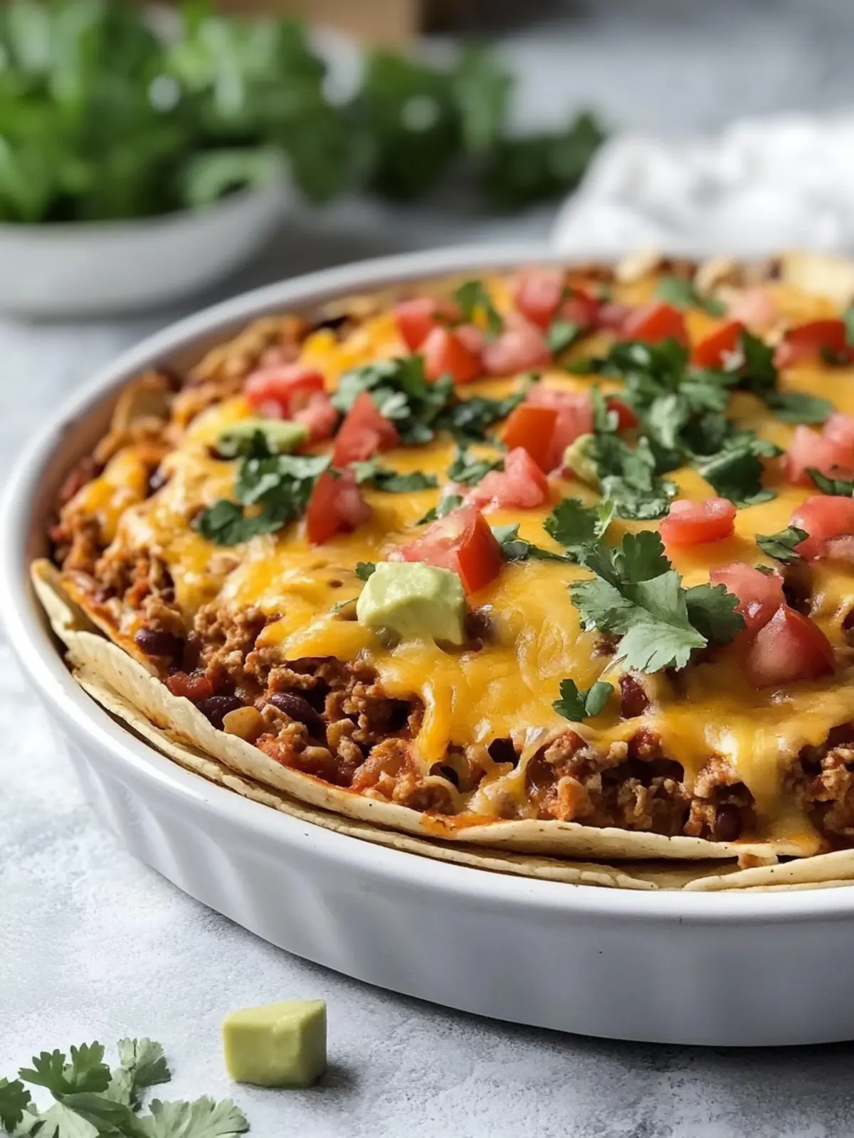 Taco Casserole With Tortillas That Will Wow Your Family 2 Taco Casserole With Tortillas