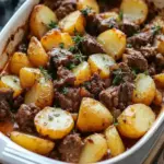 Hearty Cozy Cowboy Casserole with Beef and Potatoes Magic 7 Cozy Cowboy Casserole with Beef and Potatoes