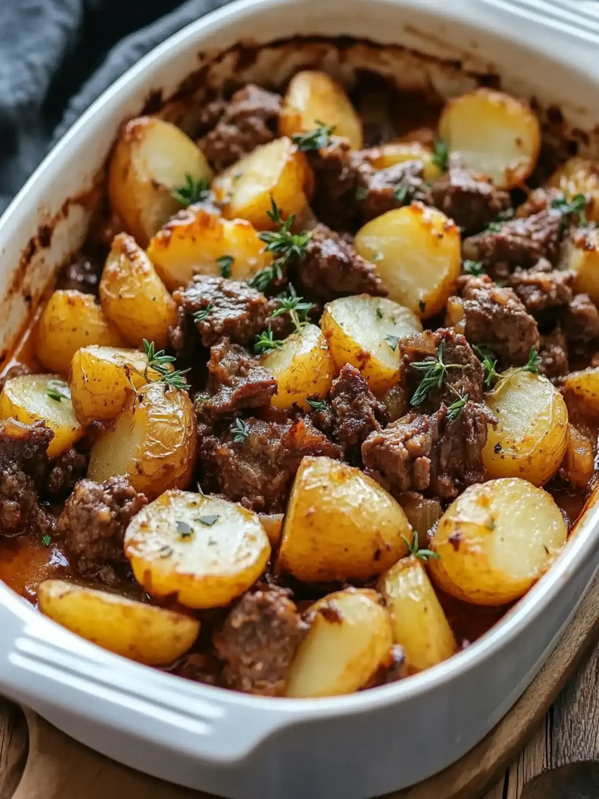 Hearty Cozy Cowboy Casserole with Beef and Potatoes Magic 5 Cozy Cowboy Casserole with Beef and Potatoes