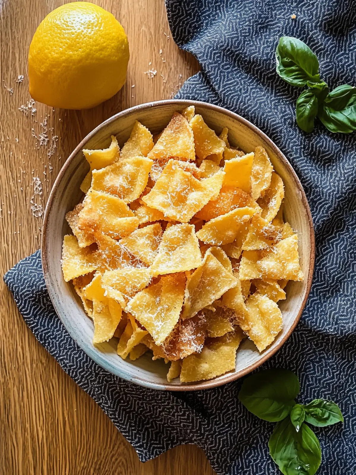 Mouthwatering Pasta Chips: Crispy & Irresistibly Cheesy 5 Pasta Chips