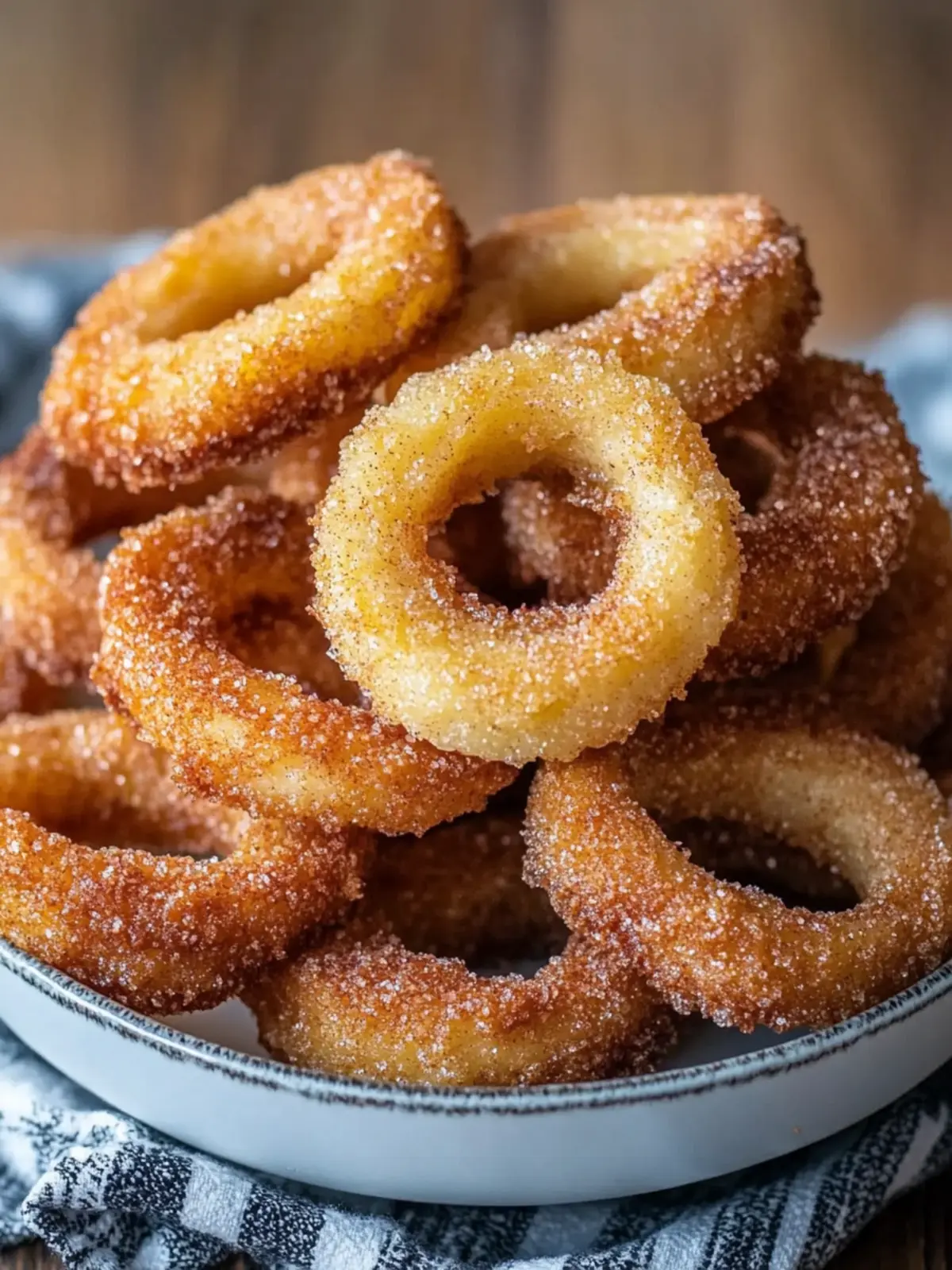 Air Fryer Cinnamon Apple Rings: 5-Min Easy Crispy Treats 2 Air Fryer Cinnamon Apple Rings:5-Min Easy Crispy Delicious.