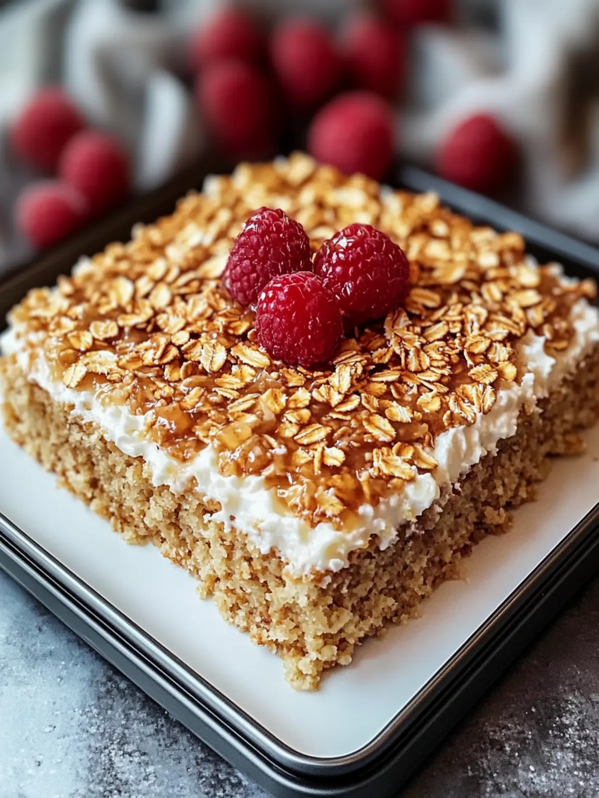 Cozy Up with Lazy Day Oatmeal Cake and Coconut Crunch 4 Lazy Day Oatmeal Cake