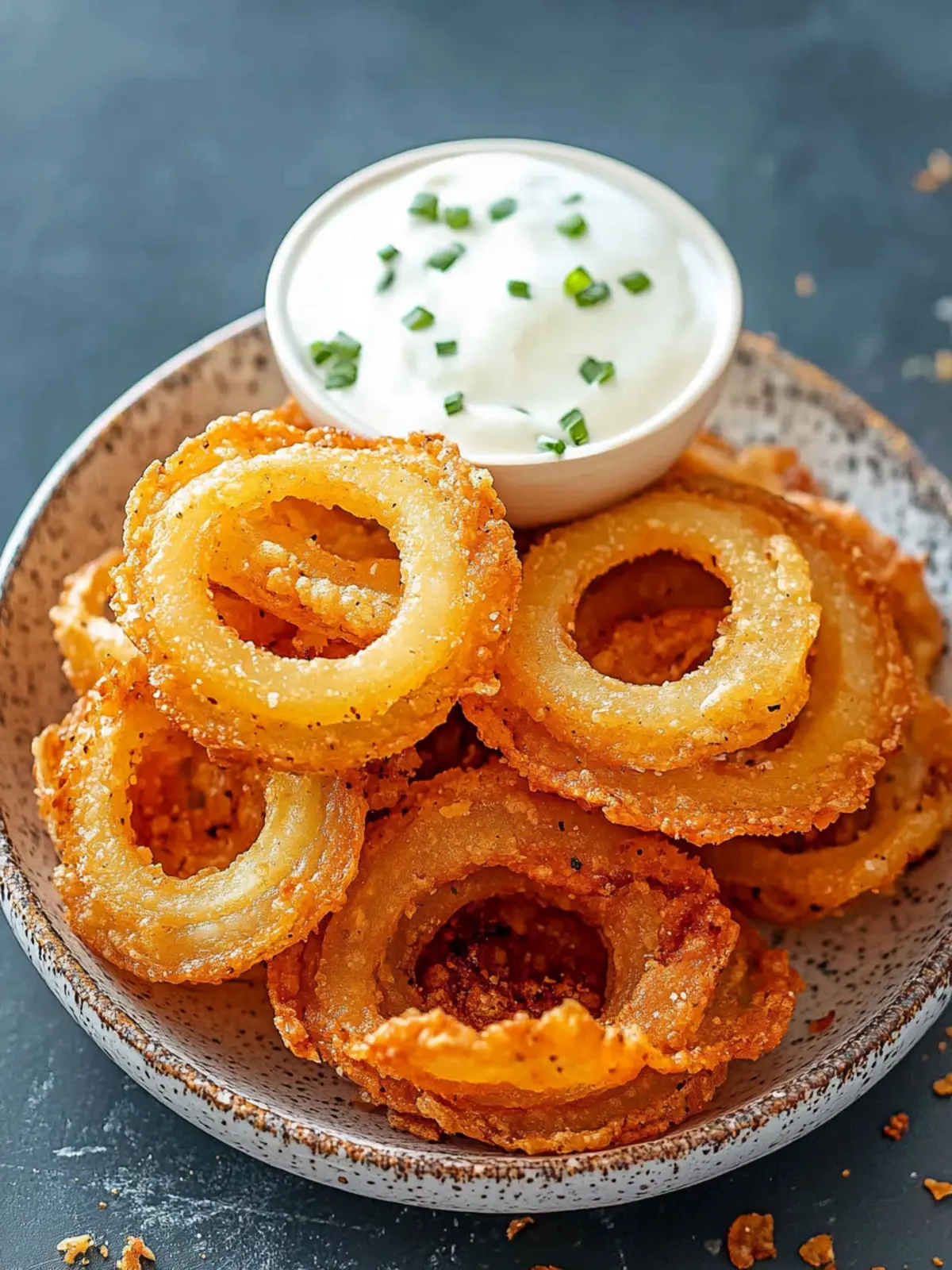Crispy Onion Ring Chips: Crunchy Low-Carb Snack Magic 2 Crispy Onion Ring Chips