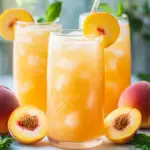 Summer-Sipping Bliss: Refreshing Peach Lemonade Recipe 6 Peach Lemonade