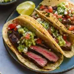 Carne Asada Flank Steak Tacos with Creamy Avocado Feta 9 Carne Asada Flank Steak Tacos