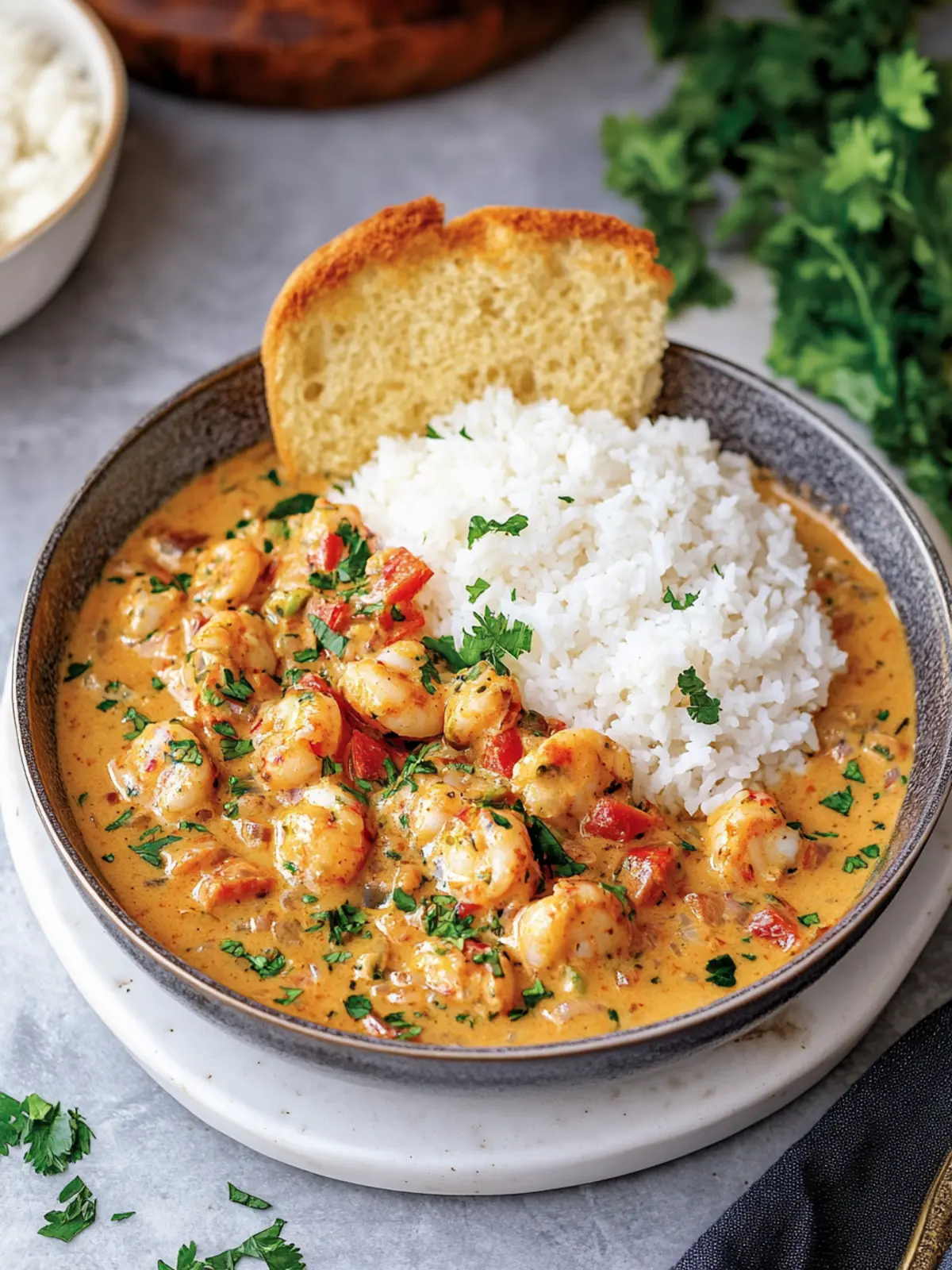 Creamy Crawfish Étouffée: A Cozy Louisiana Comfort Dish 2 Creamy Crawfish Etouffee