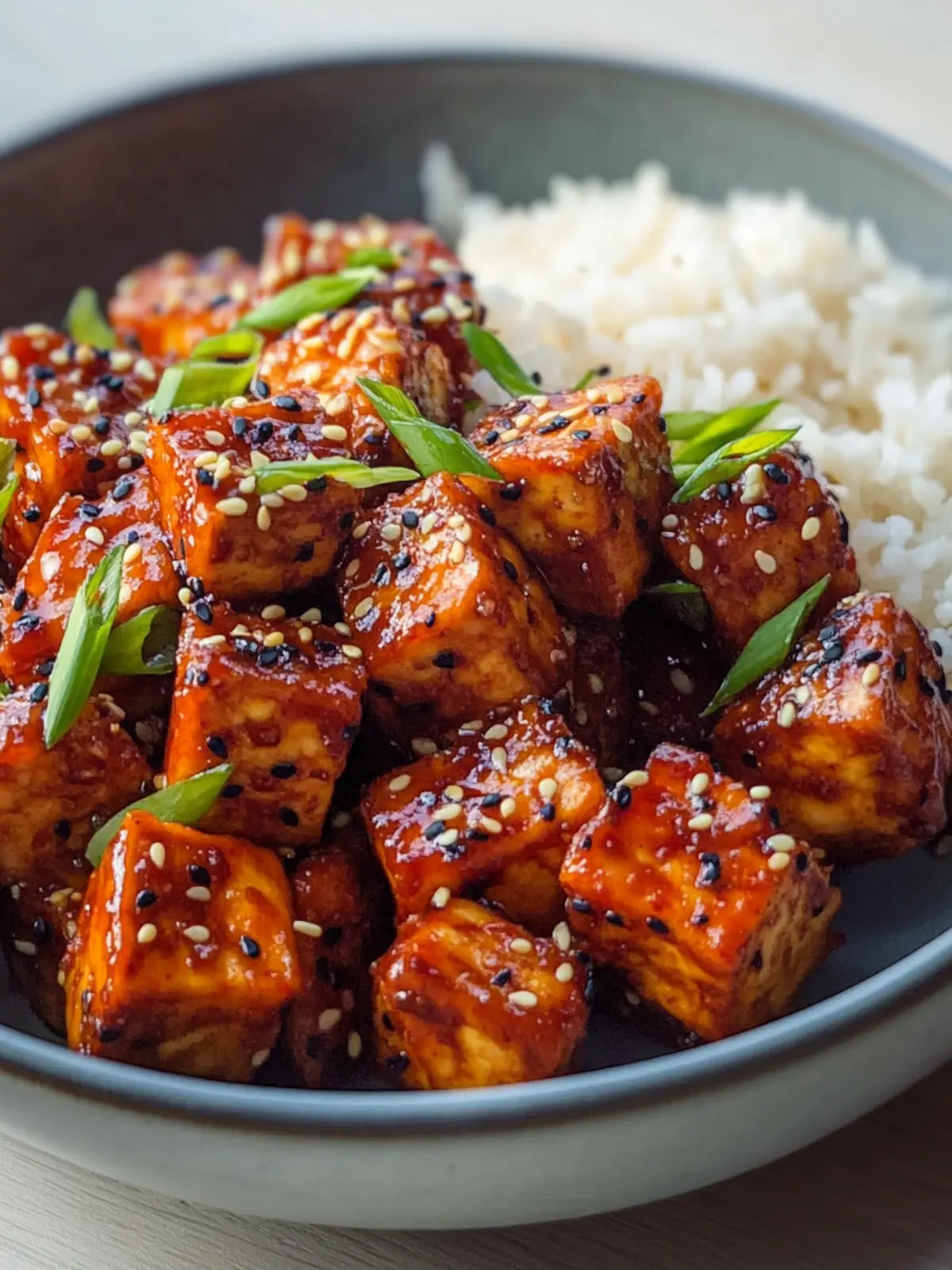 Crispy Gochujang Tofu: Quick Vegan Delight for Dinner 4 Crispy Gochujang Tofu