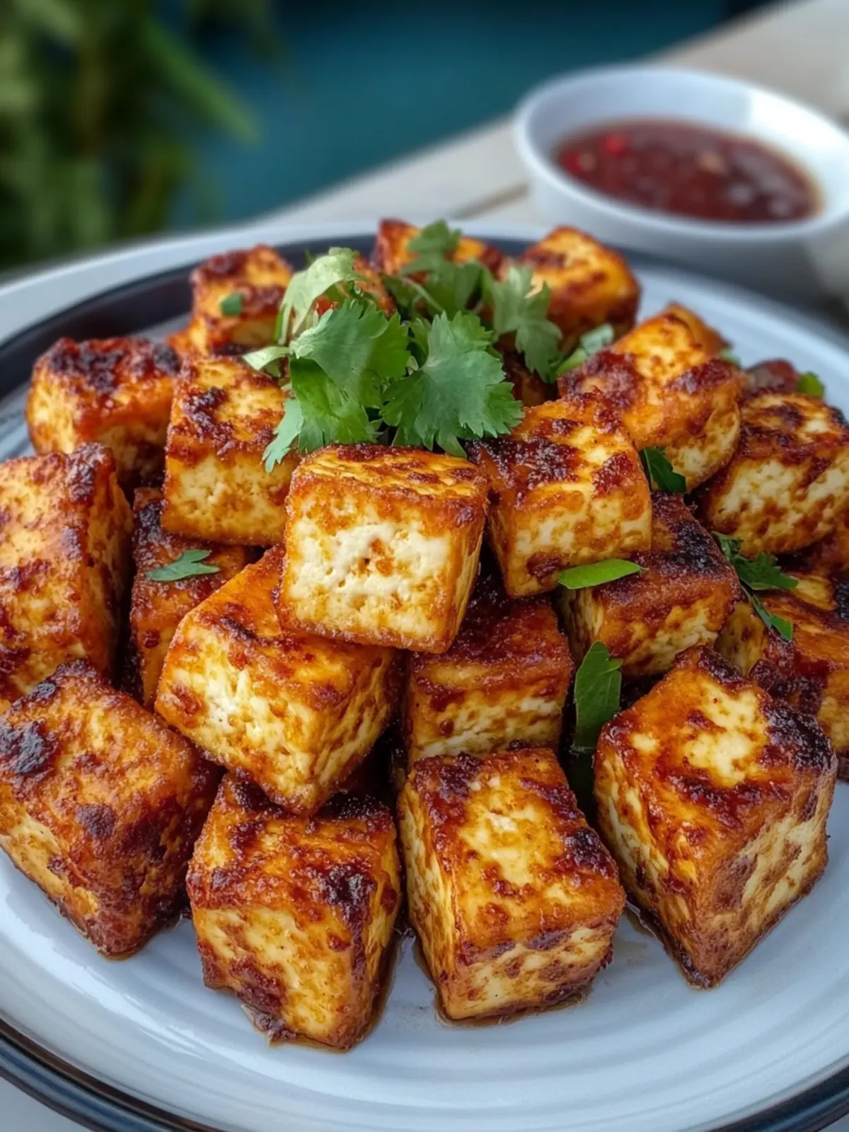 Crispy Air Fryer Tofu Recipe