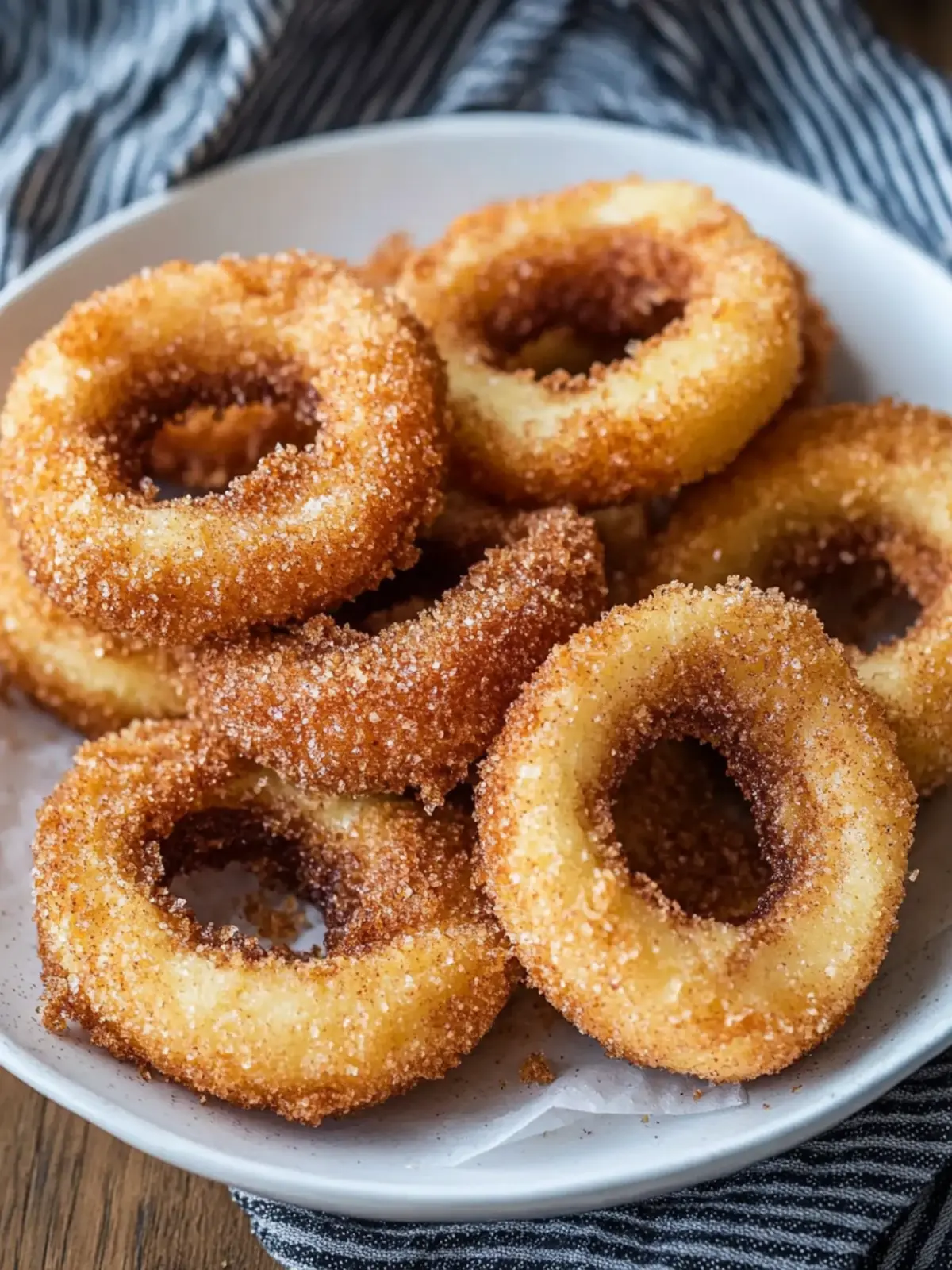 Air Fryer Cinnamon Apple Rings: 5-Min Easy Crispy Treats 4 Air Fryer Cinnamon Apple Rings:5-Min Easy Crispy Delicious.