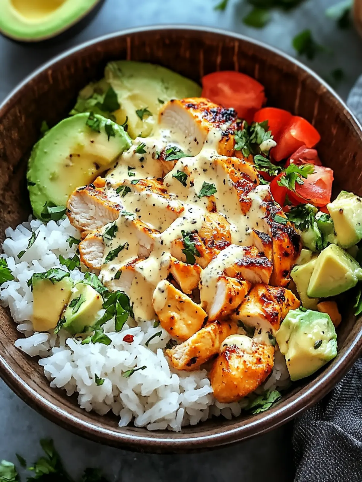 Easy Coconut Chicken Rice Bowl Recipe - Tropical Bliss Awaits 3 Easy Coconut Chicken Rice Bowl Recipe - Tropical Flavor Awaits