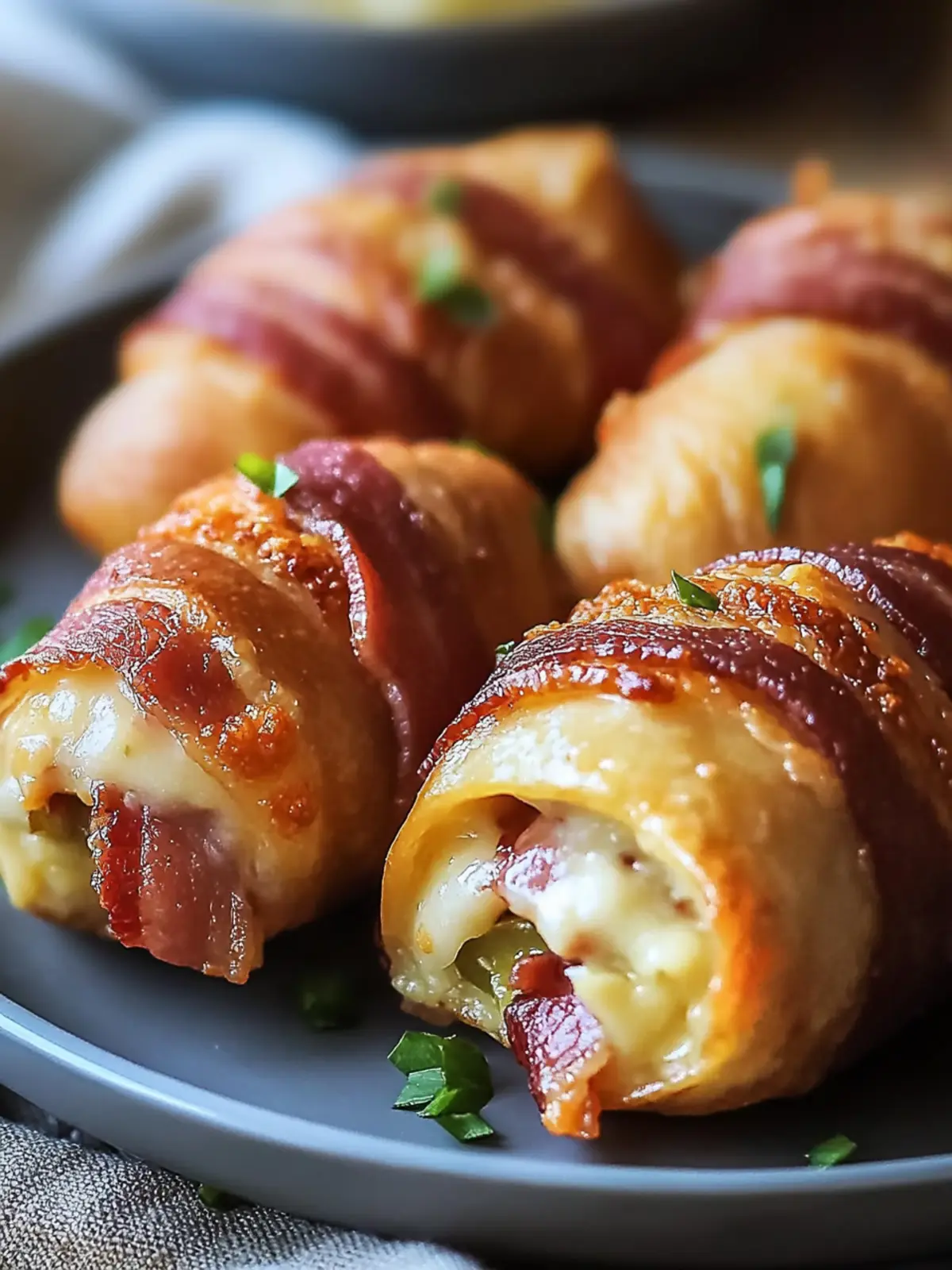 Delicious Bacon Jalapeño Cheese Pigs in a Blanket Recipe You’ll Love 3 Delicious Bacon Jalapeño Cheese Pigs in a Blanket Recipe