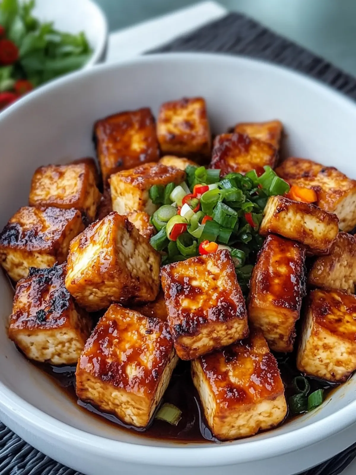 Crispy Air Fryer Tofu Recipe for a Quick, Flavorful Dinner 2 Crispy Air Fryer Tofu Recipe