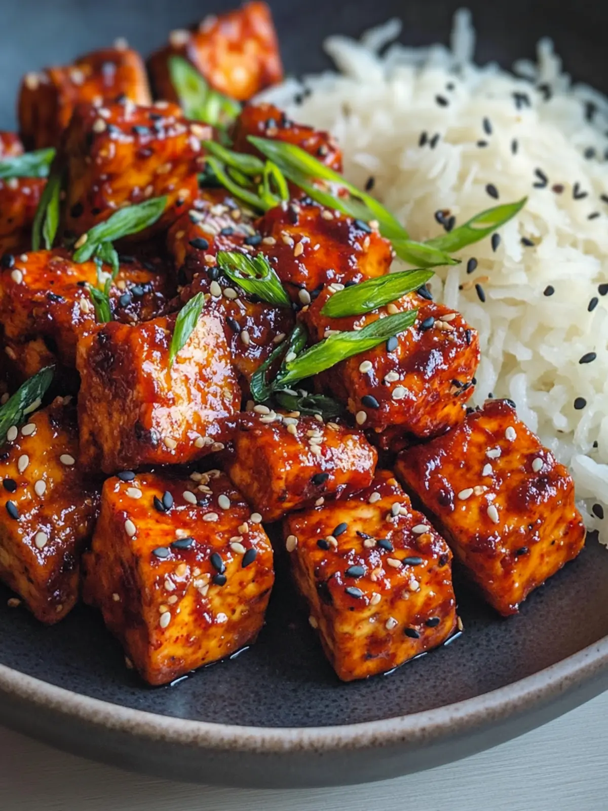 Crispy Gochujang Tofu: Quick Vegan Delight for Dinner 5 Crispy Gochujang Tofu