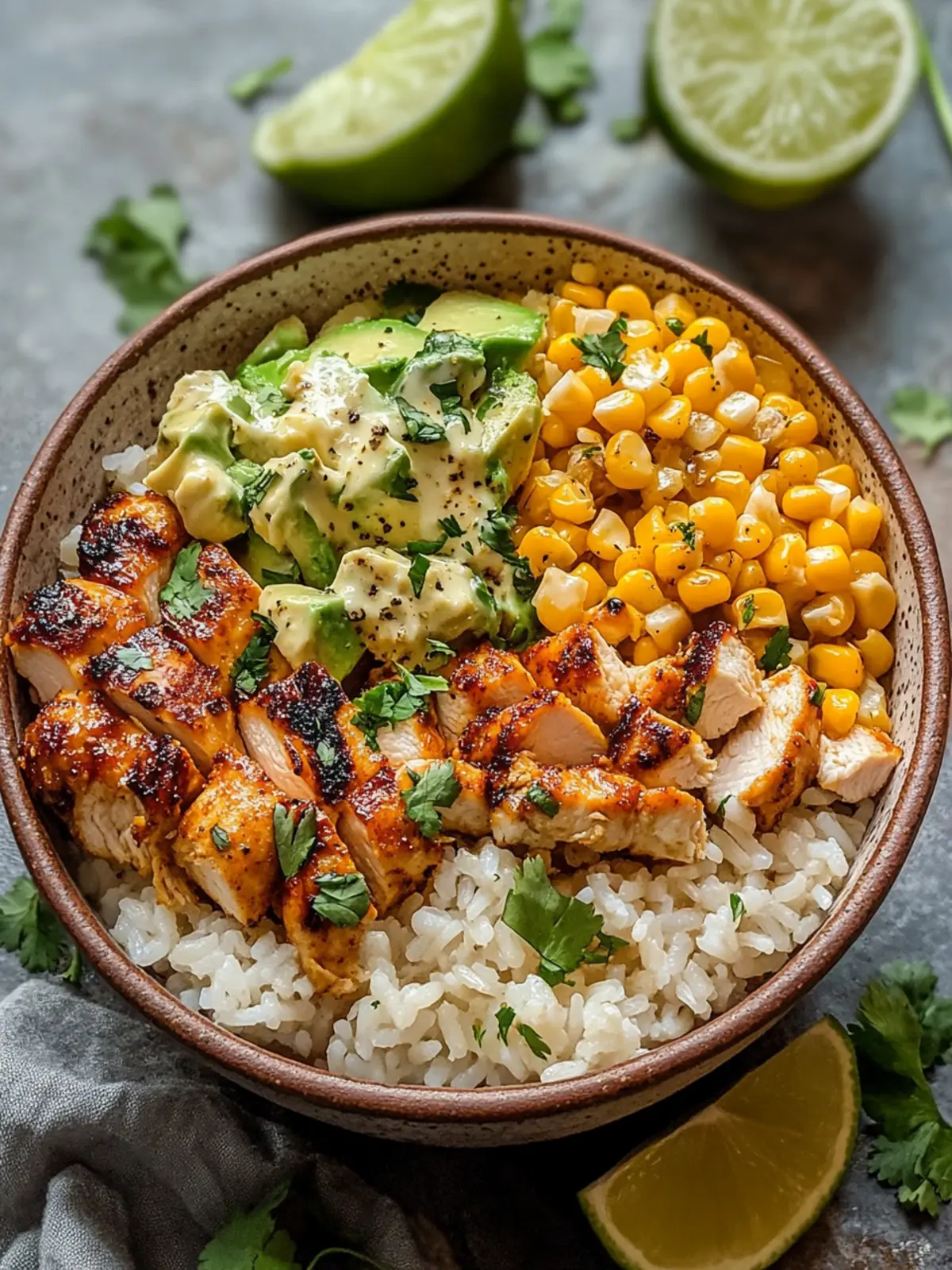 Easy Street Corn Chicken Rice Bowls for a High-Protein Win 2 Easy Street Corn Chicken Rice Bowls for a High-Protein Win