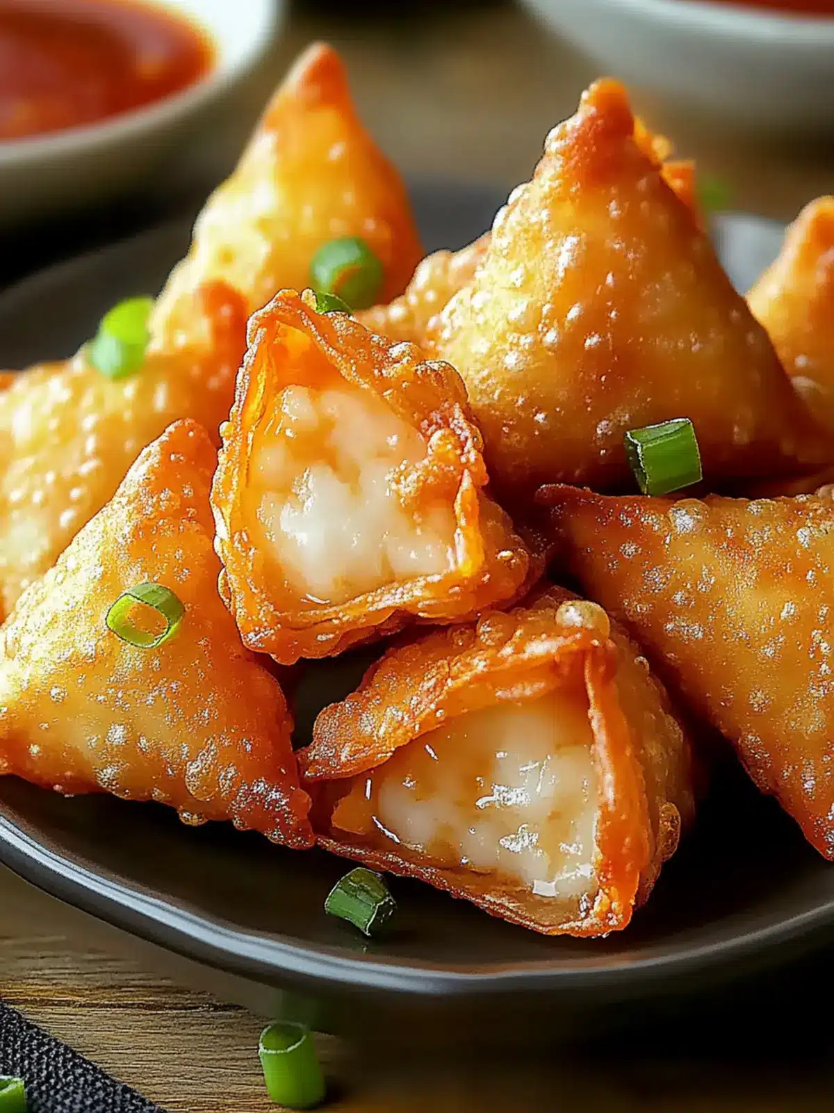 Crispy Crab Rangoon Bombs Recipe That Will Wow Your Guests 2 Crispy Crab Rangoon Bombs Recipe That Will Wow Your Guests!
