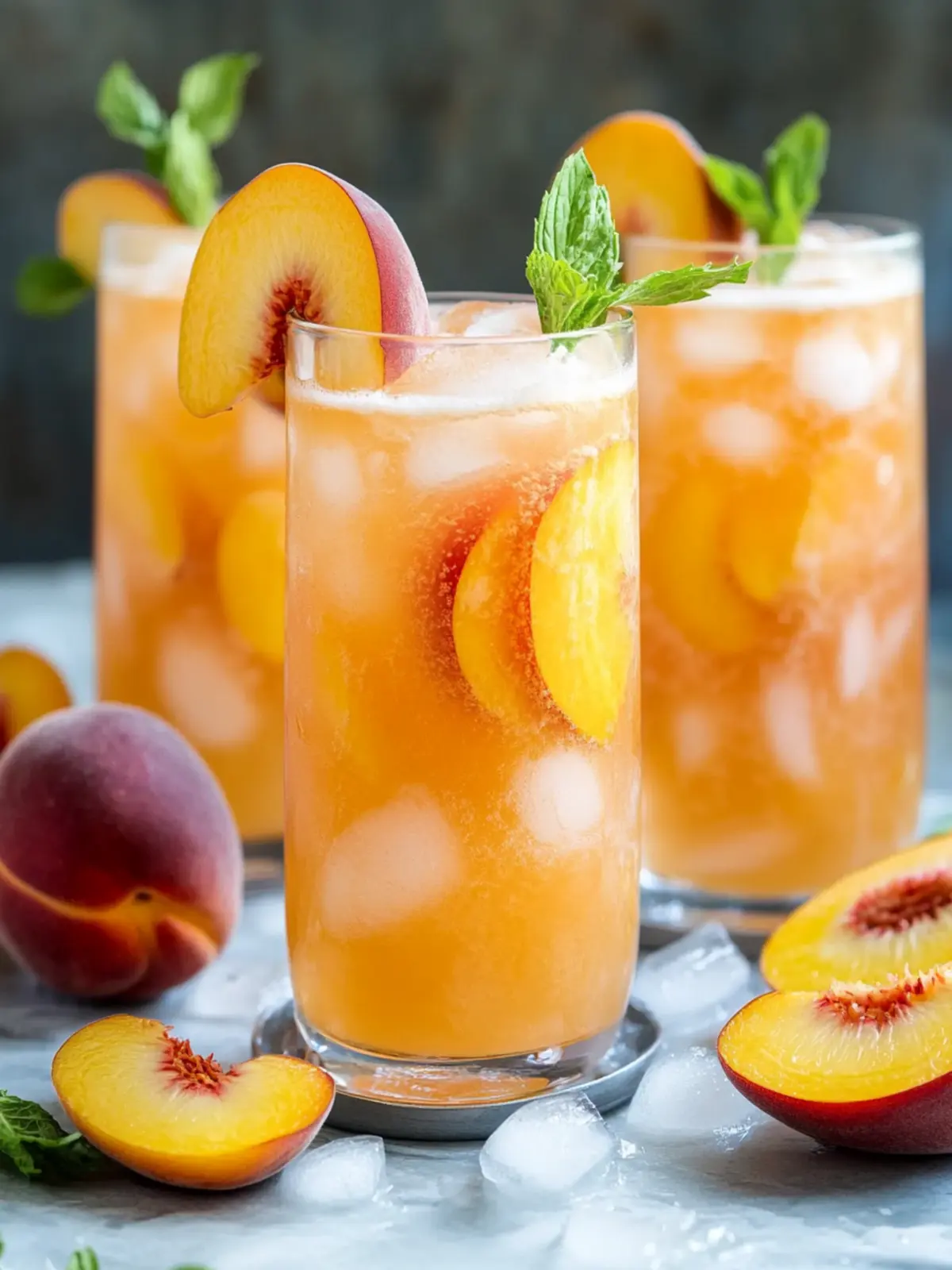 Summer-Sipping Bliss: Refreshing Peach Lemonade Recipe 2 Peach Lemonade
