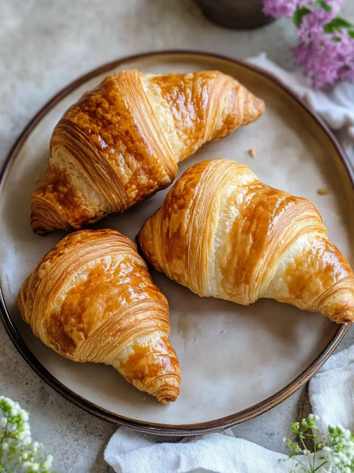 Irresistibly Flaky Vegan Croissants Recipe You'll Love 3 Vegan Croissants Recipe
