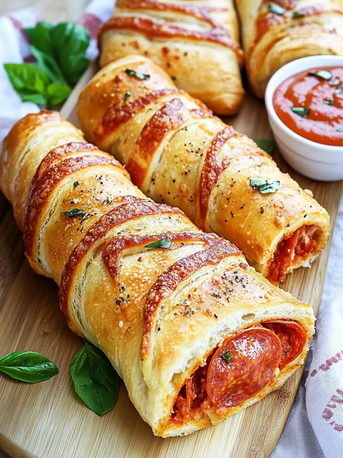 Ultimate Pepperoni Stromboli: Homemade Delight Awaits 3 Pepperoni Stromboli
