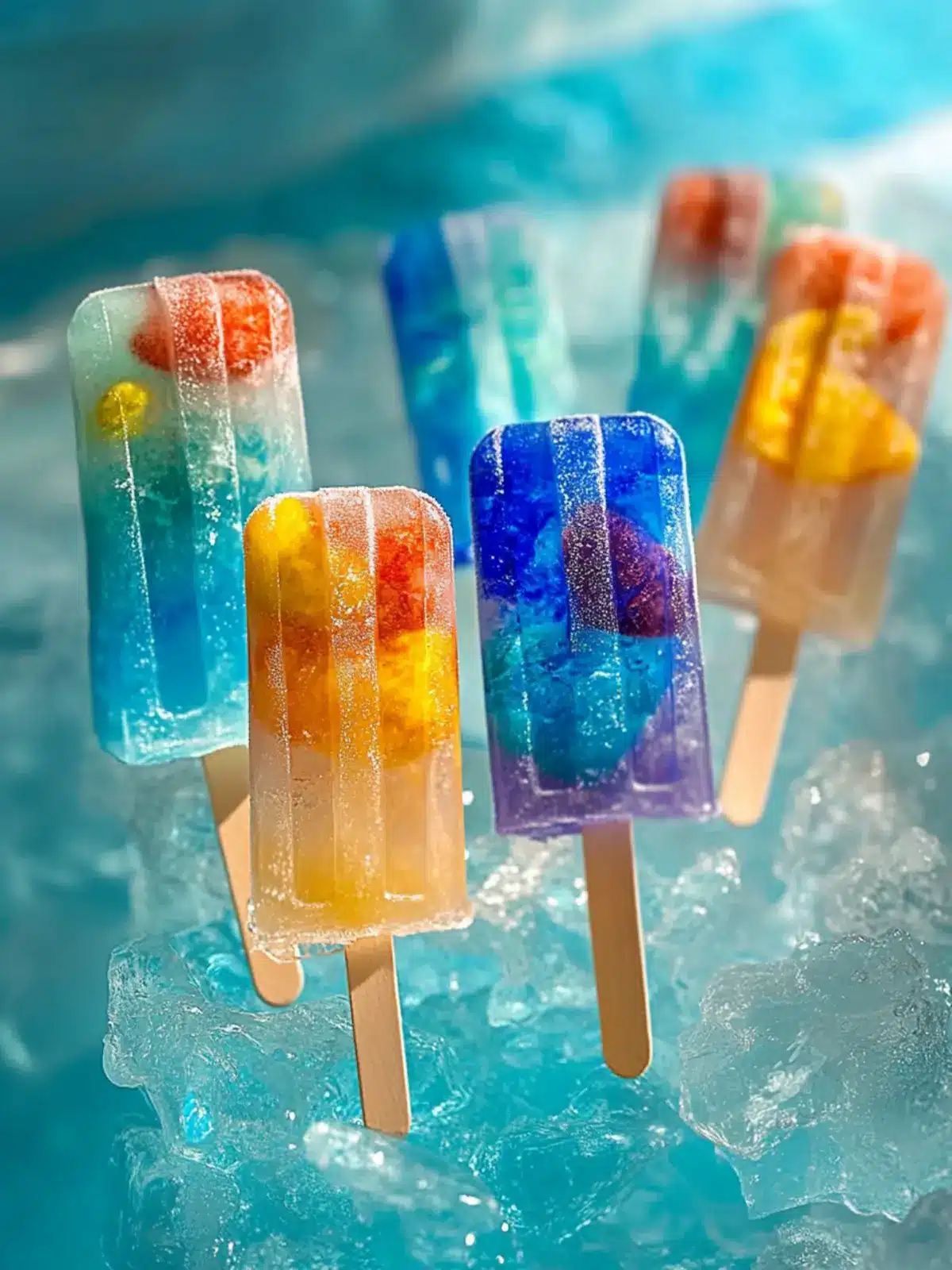 Edible Aquarium Popsicles – Make Waves with This Fun Summer Treat 3 Edible Aquarium Popsicles – A Splashy Summer Treat for Kids!