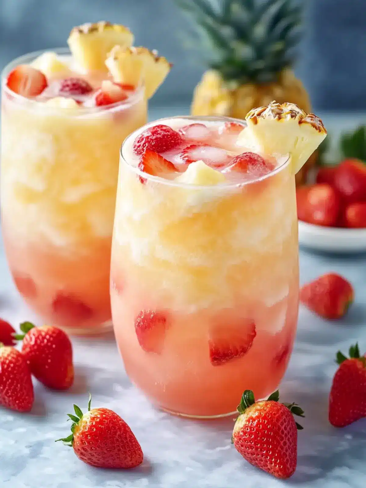 Beat the Heat with Strawberry Piña Colada Punch (Party Size) 3 Strawberry Piña Colada Punch (Party Size)