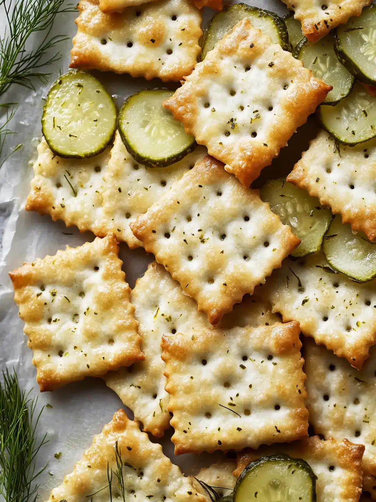 Dill Pickle Saltines: The Zesty Snack You’ll Crave Daily 3 Dill Pickle Saltines