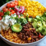 Easy Taco Rice Bowl - Quick and Healthy Dinner Delight 6 Easy Taco Rice Bowl – Quick and Healthy Dinner Idea
