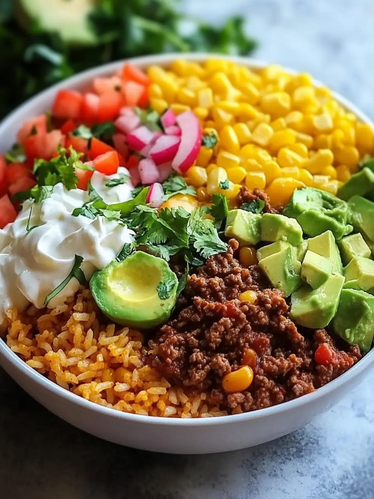 Easy Taco Rice Bowl - Quick and Healthy Dinner Delight 5 Easy Taco Rice Bowl – Quick and Healthy Dinner Idea