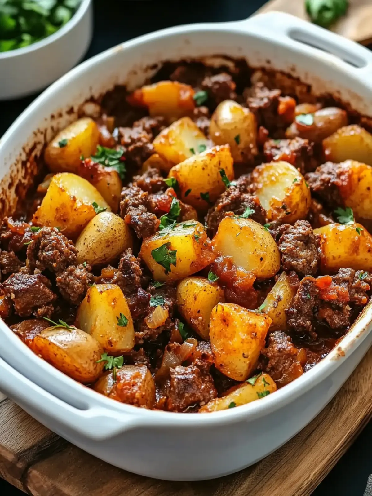Hearty Cozy Cowboy Casserole with Beef and Potatoes Magic 2 Cozy Cowboy Casserole with Beef and Potatoes