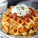 Bacon and Cheese Loaded Hashbrown Waffles for a Cozy Brunch 10 Bacon and Cheese Loaded Hashbrown Waffles