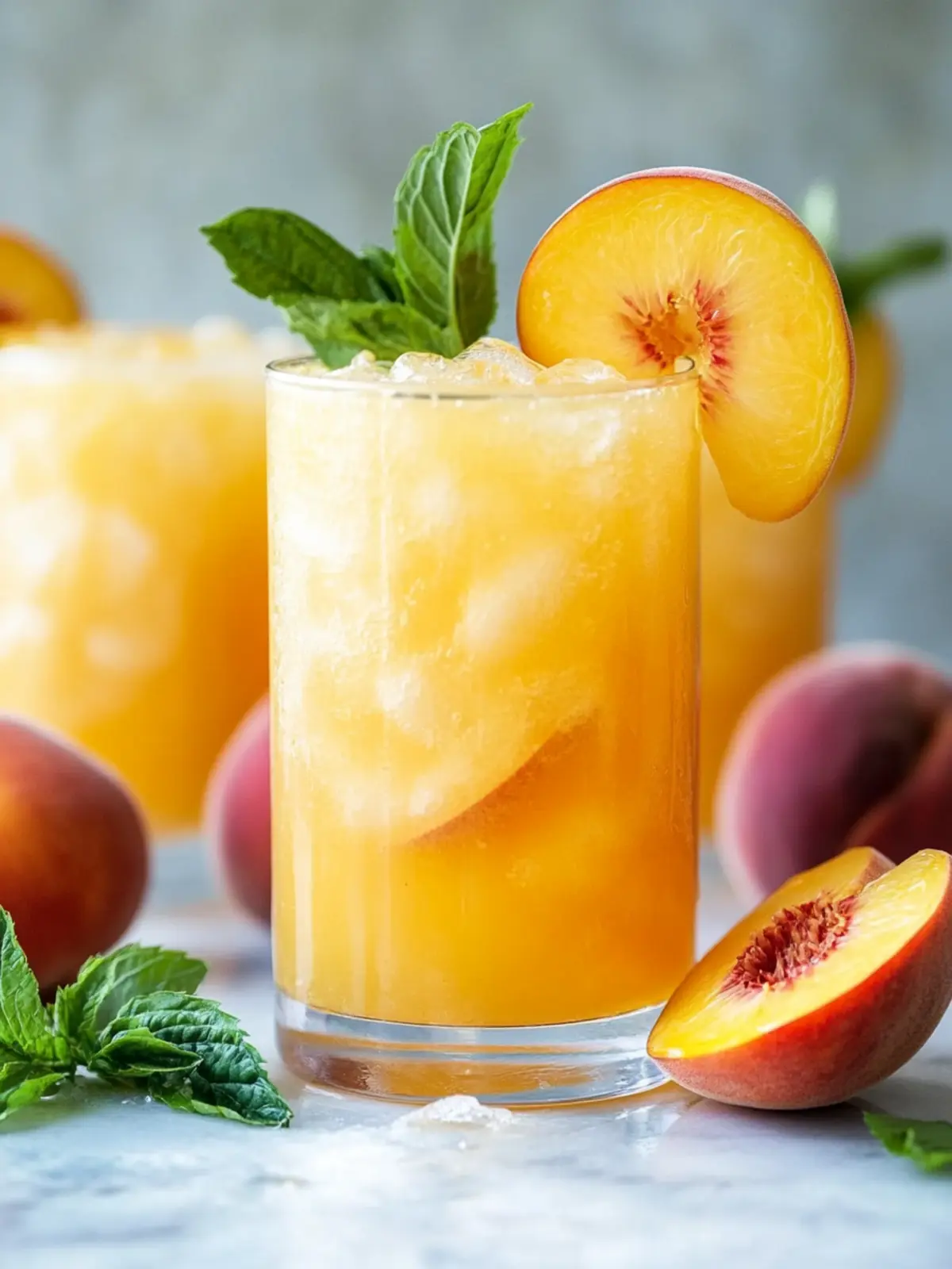 Summer-Sipping Bliss: Refreshing Peach Lemonade Recipe 4 Peach Lemonade
