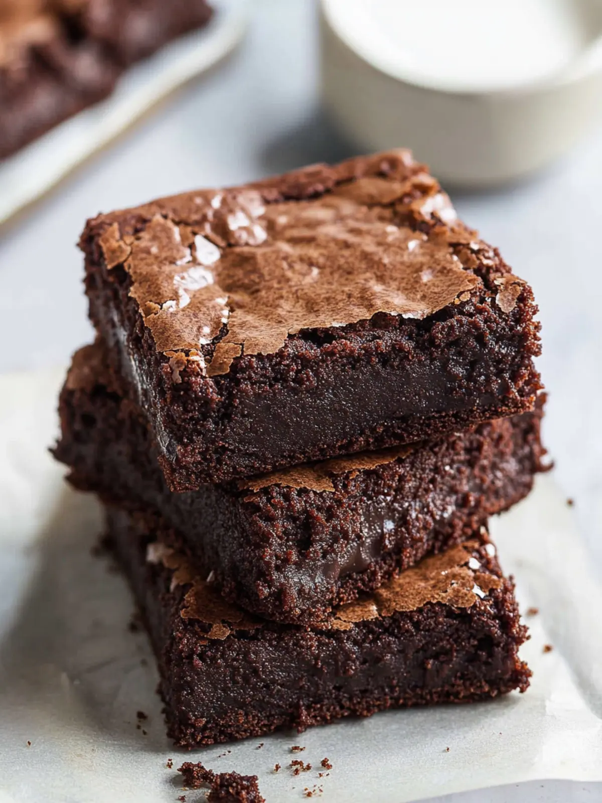 Irresistibly Fudgy Homemade Brownies Everyone Will Love 2 Fudgy Homemade Brownies