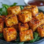 Crispy Air Fryer Tofu Recipe: Easy Vegan Dinner with Sweet Chili Glaze 8 Air Fryer Crispy Tofu Recipe Easy Quick Vegan Dinner with Sweet Chili Glaze